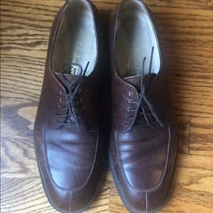 Men’s FERRAGAMO lace up shoes brown 9D